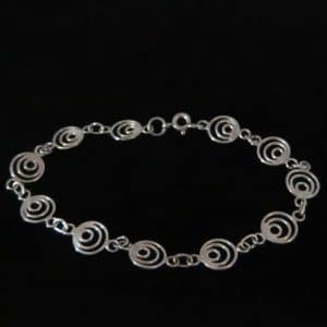 Sweet silver bracelet