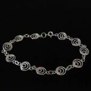 Sweet silver bracelet