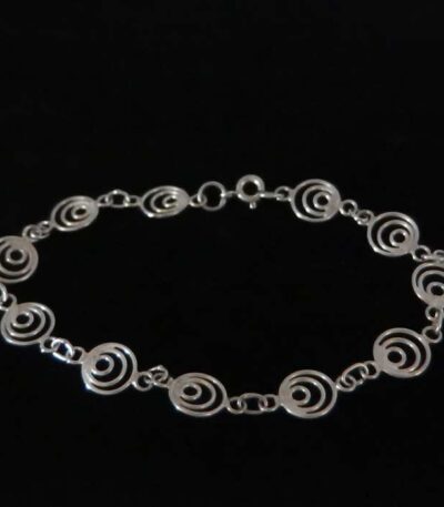 Sweet silver bracelet