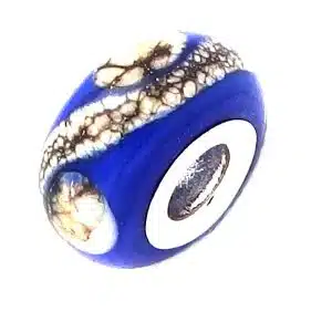 Glass charms for bracelets