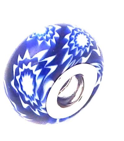 Glass charms for bracelets