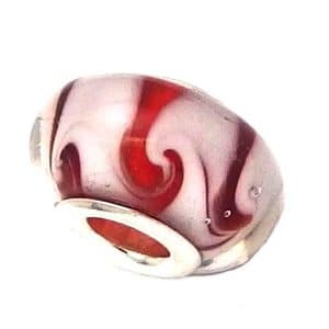 glass charm for bracelet