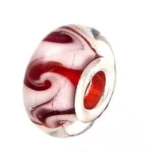 glass charm for bracelet
