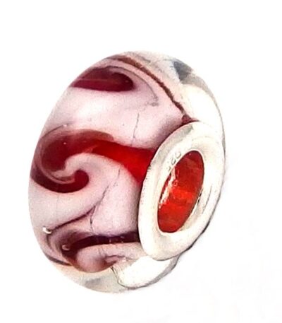 glass charm for bracelet