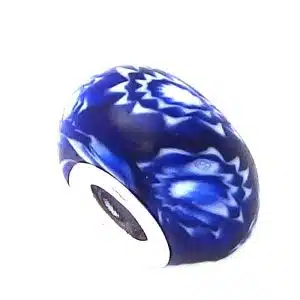 Glass charms for bracelets