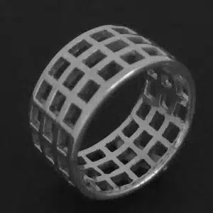 Silver men's ring NZ