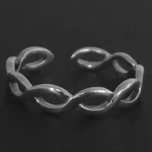 Sterling silver Infinity ring