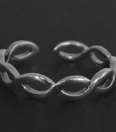 Sterling silver Infinity ring