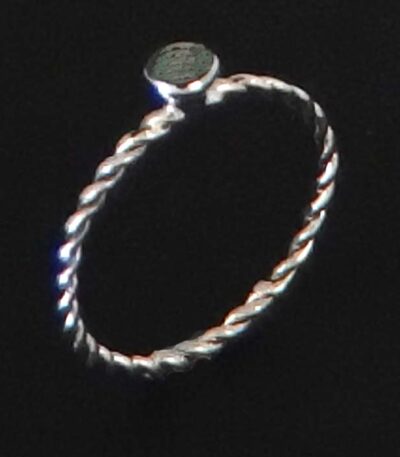 abalone silver ring