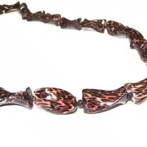Leopard Bead Necklace
