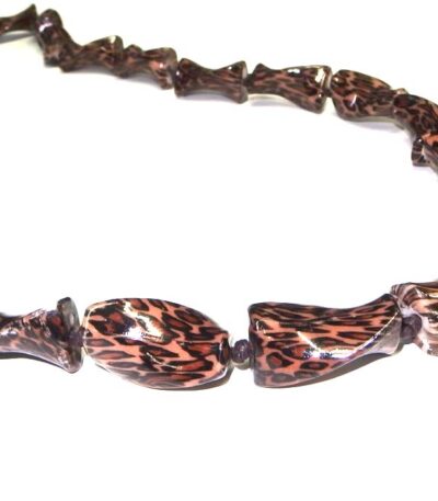 Leopard Bead Necklace