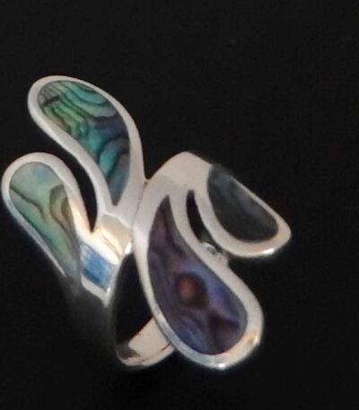 Long finger shell ring