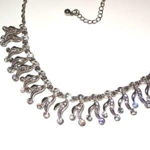Formal wear choker necklace
