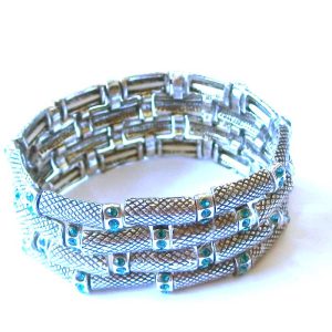 Chunky wide bracelet