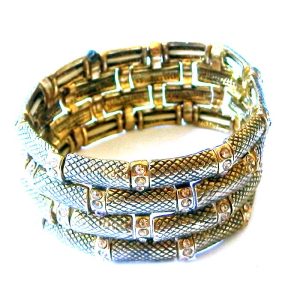 Chunky wide bracelet