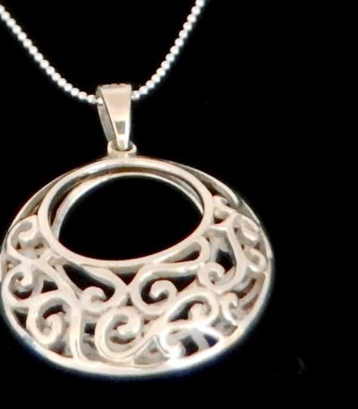 Large Sterling Silver necklace