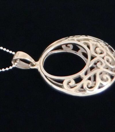 Large Sterling Silver necklace
