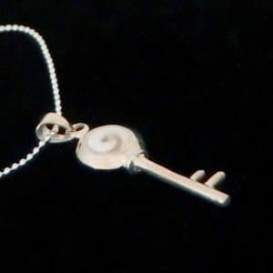 Shell Key Necklace