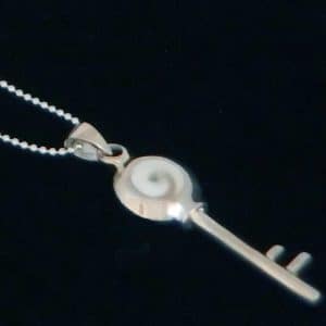 Shell Key Necklace