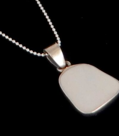 Sterling silver shell necklace