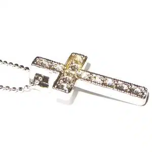 Jewel Crucifix Necklace
