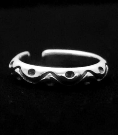 small silver ear cuff