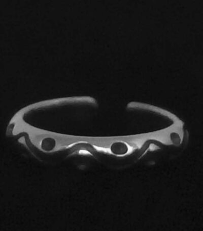small silver ear cuff