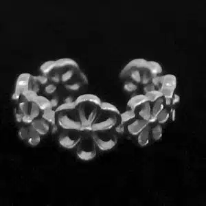 small silver ear cuff