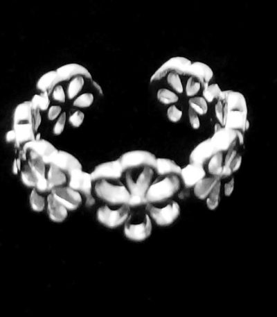 small silver ear cuff