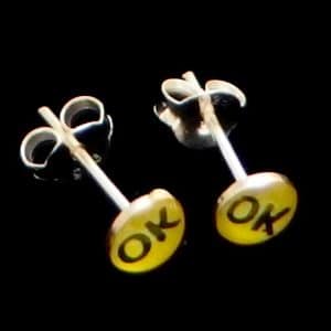 Earring studs for school
