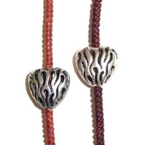 Heart surf bracelet