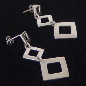 Sterling silver Drop earrings