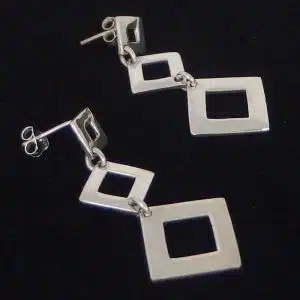 Sterling silver Drop earrings