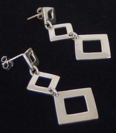 Sterling silver Drop earrings