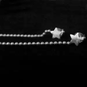 Sterling Silver star earrings
