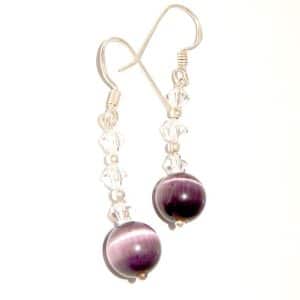 Small purple earrings NZ