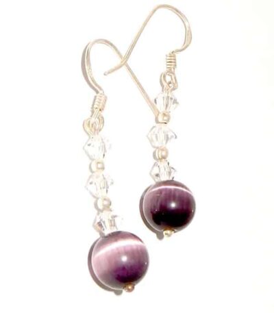 Small purple earrings NZ