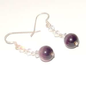 Small purple earrings NZ
