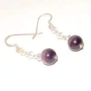 Small purple earrings NZ