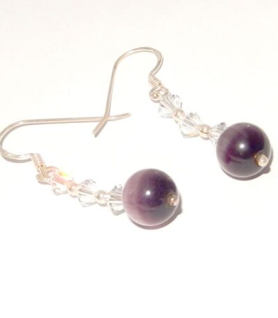 Small purple earrings NZ