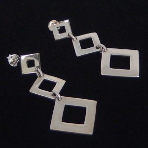 Sterling silver Drop earrings
