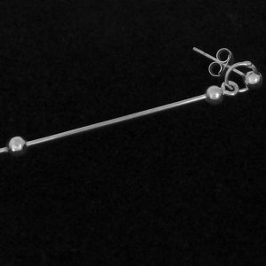 Long dangling earrings