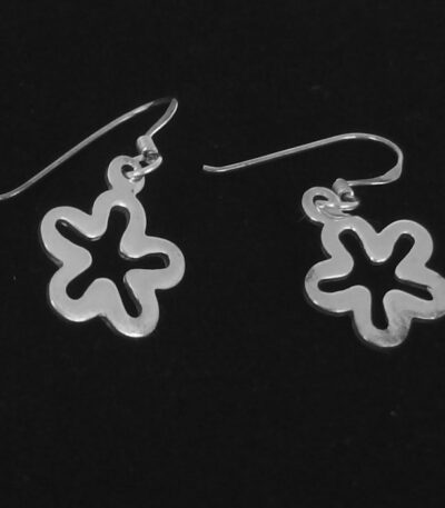 Silver dangle earrings small