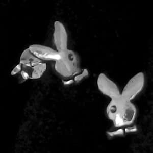 Stud earrings silver