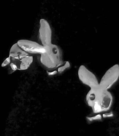 Stud earrings silver