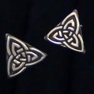 Chunky silver stud