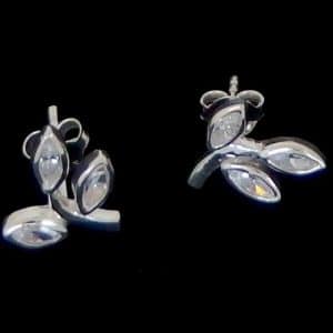 Cubic zirconia Stud earrings