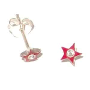 silver star stud earrings NZ