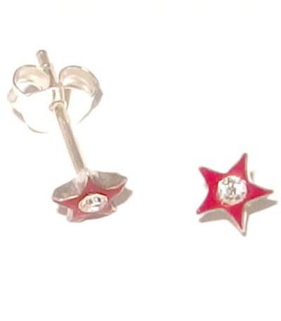 silver star stud earrings NZ