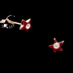 silver star stud earrings NZ